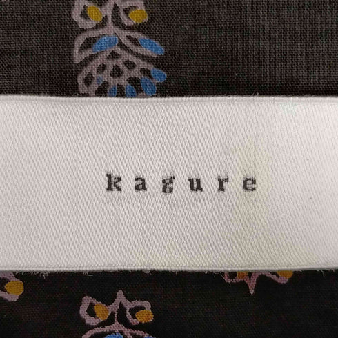 カグレ kagure プリントジャンプスーツ 小紋柄 レディース FREE