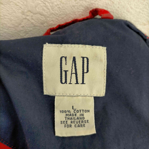 ギャップ Gap 80~90s 白タグ コットンアノラックパーカー メンズ JPN:L