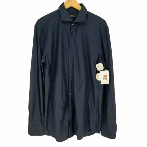 ボスヒューゴボス BOSS HUGO BOSS SLIM FIT ホリゾンタルカラーシャツ メンズ JPN:XL