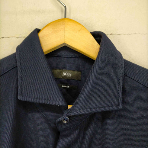 ボスヒューゴボス BOSS HUGO BOSS SLIM FIT ホリゾンタルカラーシャツ メンズ JPN:XL