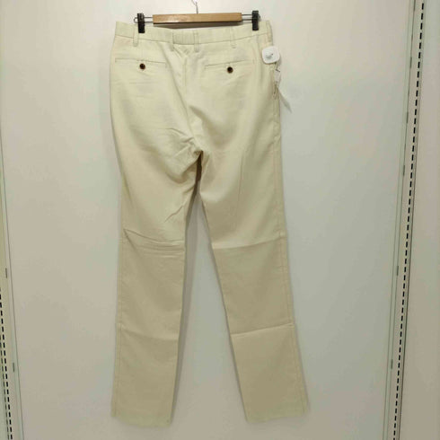 ニューヨーカー NEWYOKER BY KEITA MARUYAMA コットン混ベルテッドストレートパンツ メンズ LL