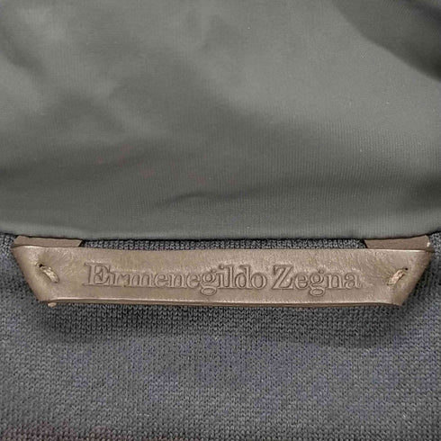 エルメネジルドゼニア ERMENEGILDO ZEGNA 裏地フリースナイロンフーデッドブルゾン メンズ 52