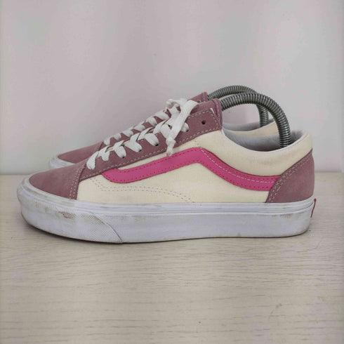 バンズ VANS STYLE 36 NOSTALGIA ROSE AZALEA PINK ローカットスニーカー レディース 24.5cm