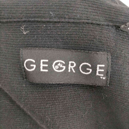 ジョージズ GEORGE フロント切替オープンカラーシャツ メンズ JPN:S