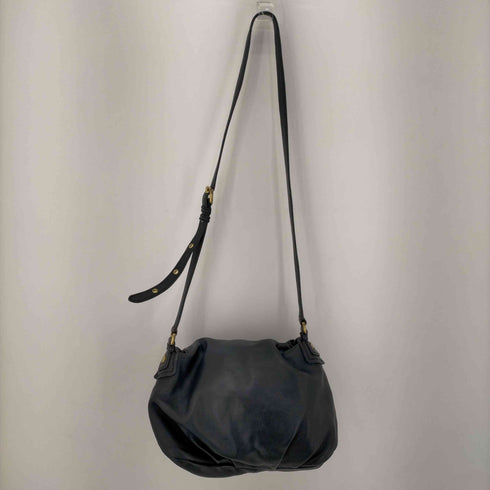 マークバイマークジェイコブス Marc by Marc Jacobs ジップポケットラウンドレザーショルダーバッグ レディース