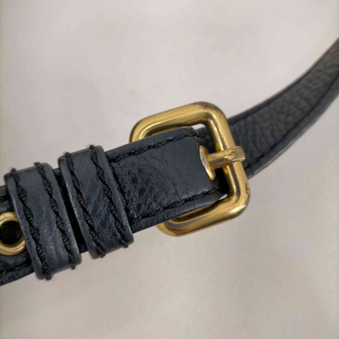 マークバイマークジェイコブス Marc by Marc Jacobs ジップポケットラウンドレザーショルダーバッグ レディース