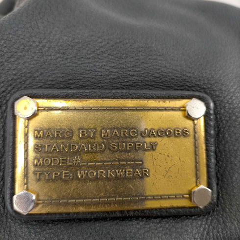 マークバイマークジェイコブス Marc by Marc Jacobs ジップポケットラウンドレザーショルダーバッグ レディース