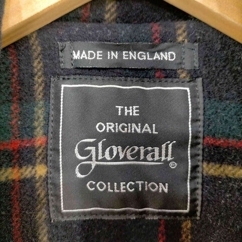 グローバーオール Gloverall COLLECTION ダッフルコート ミドル丈 ウール フード 裏地チェック レディース