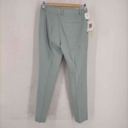 セオリー theory 22AW SP SAXONY TRECCA GB テーパードパンツ センタープレス ウール クロップド レディース 00