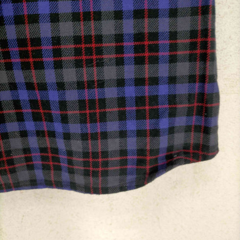 フレッドペリー FRED PERRY フロントフリルチェックネルシャツ レディース JPN:M