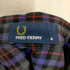 フレッドペリー FRED PERRY フロントフリルチェックネルシャツ レディース JPN:M
