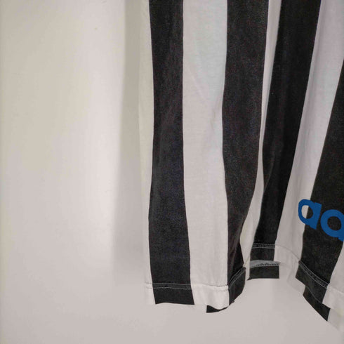 アディダス adidas 90s~00s トレフォイルロゴ ストライプ ポロシャツ メンズ JPN:M