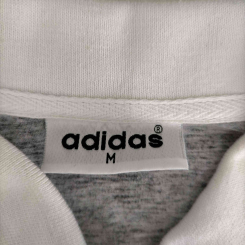 アディダス adidas 90s~00s トレフォイルロゴ ストライプ ポロシャツ メンズ JPN:M