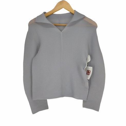イッセイミヤケミー ISSEY MIYAKE me 22SS プリーツスキッパーブラウス レディース
