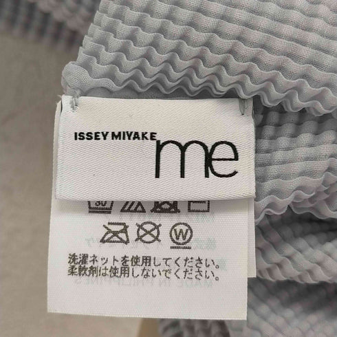 イッセイミヤケミー ISSEY MIYAKE me 22SS プリーツスキッパーブラウス レディース