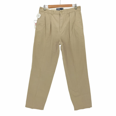 ポロバイラルフローレン Polo by RALPH LAUREN 90s POLO CHINO Andrew Pant 2タック コットン チノ パンツ メンズ 34×32
