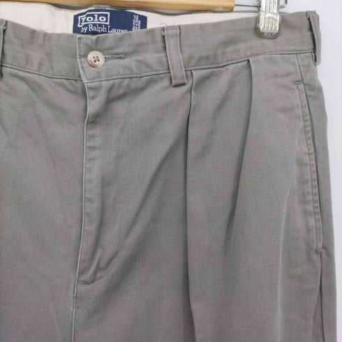 ポロバイラルフローレン Polo by RALPH LAUREN 90s POLO CHINO Andrew Pant 2タック コットン チノ パンツ メンズ 34×32