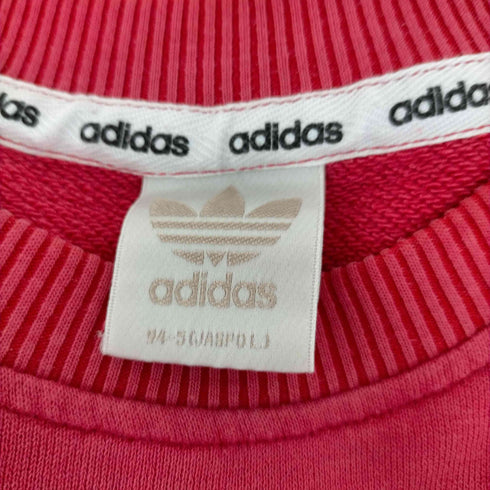 アディダス adidas 80s~90s デサント製 トレフォイルロゴ クルーネックスウェット メンズ JPN:L