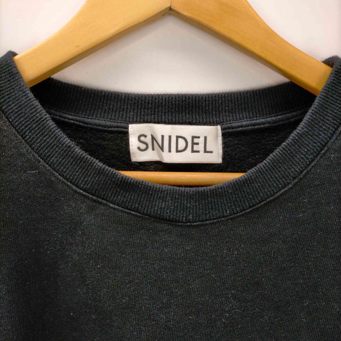スナイデル snidel 袖ラインスウェット レディース JPN:1