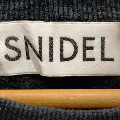 スナイデル snidel 袖ラインスウェット レディース JPN:1