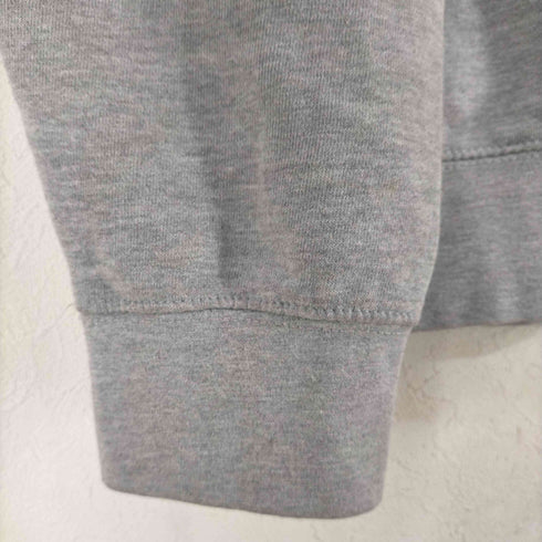 エディーバウアー Eddie Bauer フロントロゴ刺繍 前V霜降りスウェット メンズ import:L