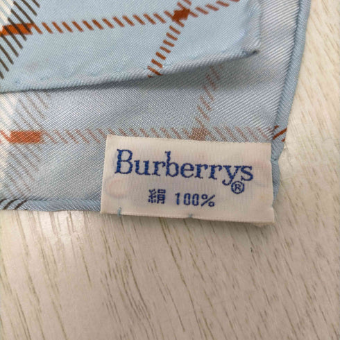 バーバリーズ BURBERRY’S シルク100 馬柄 スカーフ レディース