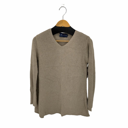 ラルフローレン RALPH LAUREN レーヨンアクリルVネックニット レディース import:M