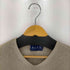 ラルフローレン RALPH LAUREN レーヨンアクリルVネックニット レディース import:M