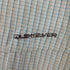 クイックシルバー Quiksilver 00s フロントロゴ刺繍 チェックジップアップブルゾン メンズ import:L