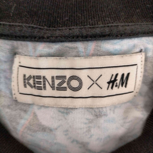 ケンゾー エイチアンドエム kenzo h&M 虎柄 アップリケTシャツ レディース JPN:M