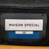 メゾンスペシャル MAISON SPECIAL 22AW ヘビーウェイトスウェットプライムオーバーエンブロイダリークルーネックステッチプルオーバー メンズ JPN:2
