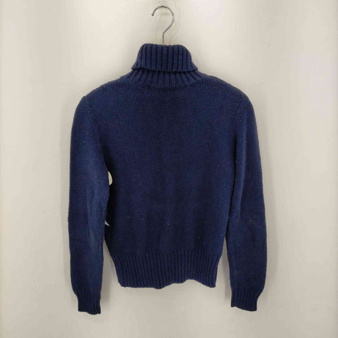 ラルフローレンスポーツ RALPH LAUREN SPORT ノーポニー コットンハイネックニット レディース import:L