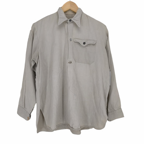 スウェーデン軍 40S スリーピングシャツ メタルボタン メンズ