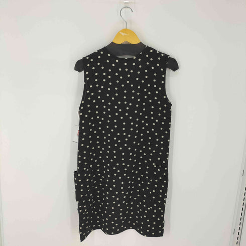 アニエスベー agnes b. PARIS ドットチュニック ワンピース ショルダーボタン レディース