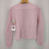 ラルフローレン RALPH LAUREN コットンノーカラーカーディガン レディース import:M