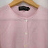 ラルフローレン RALPH LAUREN コットンノーカラーカーディガン レディース import:M
