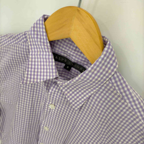 ラルフローレン RALPH LAUREN ギンガムチェックレギュラーカラーシャツ レディース 9