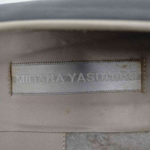 ミハラヤスヒロ MIHARA YASUHIRO ヒールデザインパンプス レディース 37