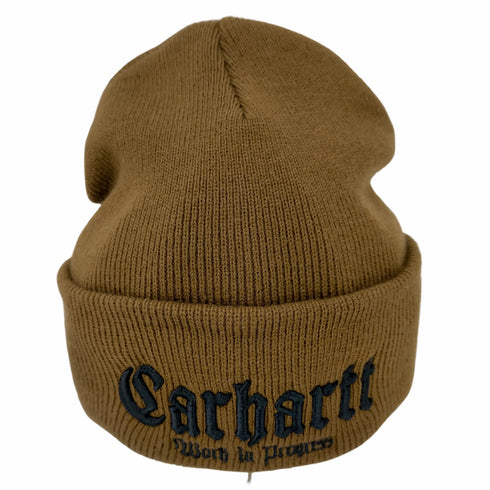 カーハートワークインプログレス Carhartt WIP ONYX BEANIE メンズ ONE SIZE