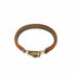 グレタ greta イタリア製 24KT PLATED レザーバングル レディース