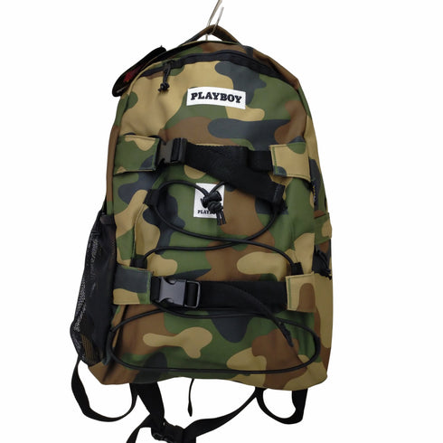 プレイボーイ PLAYBOY cordura fabric カモ柄バックパック メンズ
