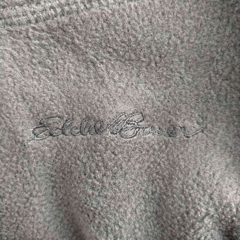 エディーバウアー Eddie Bauer 刺繍 フリース ジップアップベスト メンズ TXL