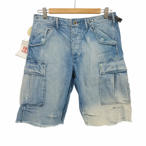 デニムアンドサプライ ラルフローレン DENIM & SUPPLY RALPH LAUREN ボタンフライ デニム カーゴ ショーツ メンズ