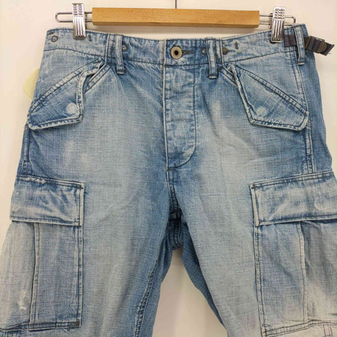 デニムアンドサプライ ラルフローレン DENIM & SUPPLY RALPH LAUREN ボタンフライ デニム カーゴ ショーツ メンズ