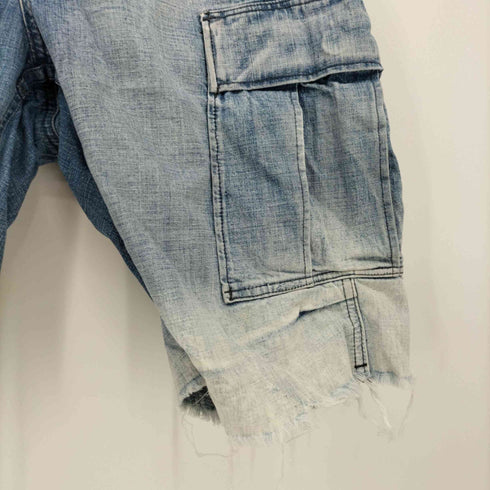 デニムアンドサプライ ラルフローレン DENIM & SUPPLY RALPH LAUREN ボタンフライ デニム カーゴ ショーツ メンズ