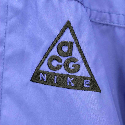 ナイキエーシージー NIKE ACG 90S CLIMA-FIT ロゴ刺繍 ジップアップジャケット メンズ import:L