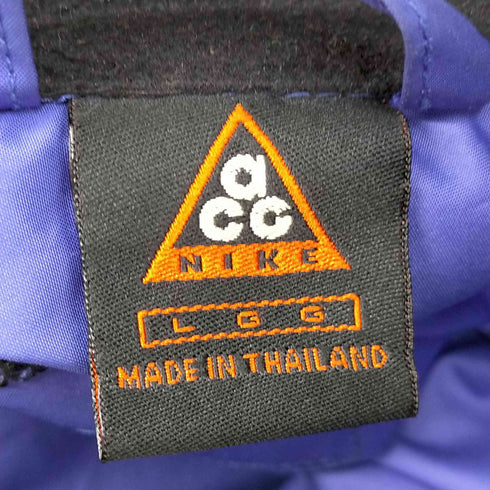 ナイキエーシージー NIKE ACG 90S CLIMA-FIT ロゴ刺繍 ジップアップジャケット メンズ import:L