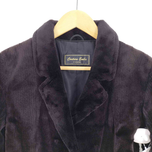 Couture emba ファー1Bテーラードジャケット レディース JPN:42