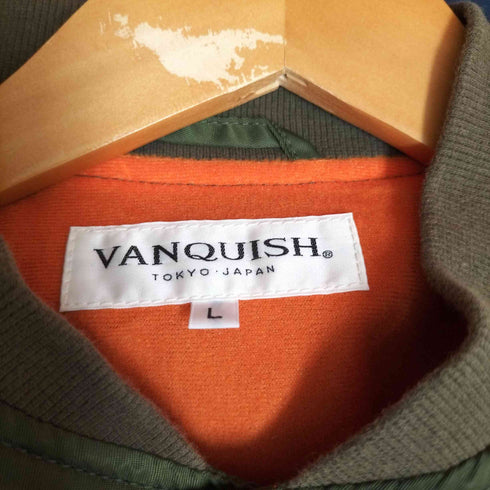 ヴァンキッシュ VANQUISH MA-1 フライトジャケット ミリタリーブルゾン メンズ JPN:L