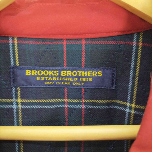 ブルックスブラザーズ BROOKS BROTHERS 裏地チェック柄ジップアップマウンテンパーカーフード取り外し可 レディース JPN:9号